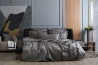 Постельное белье из египетского хлопка GERMAN GRASS Graphite Allure Grass 1,5-спальное