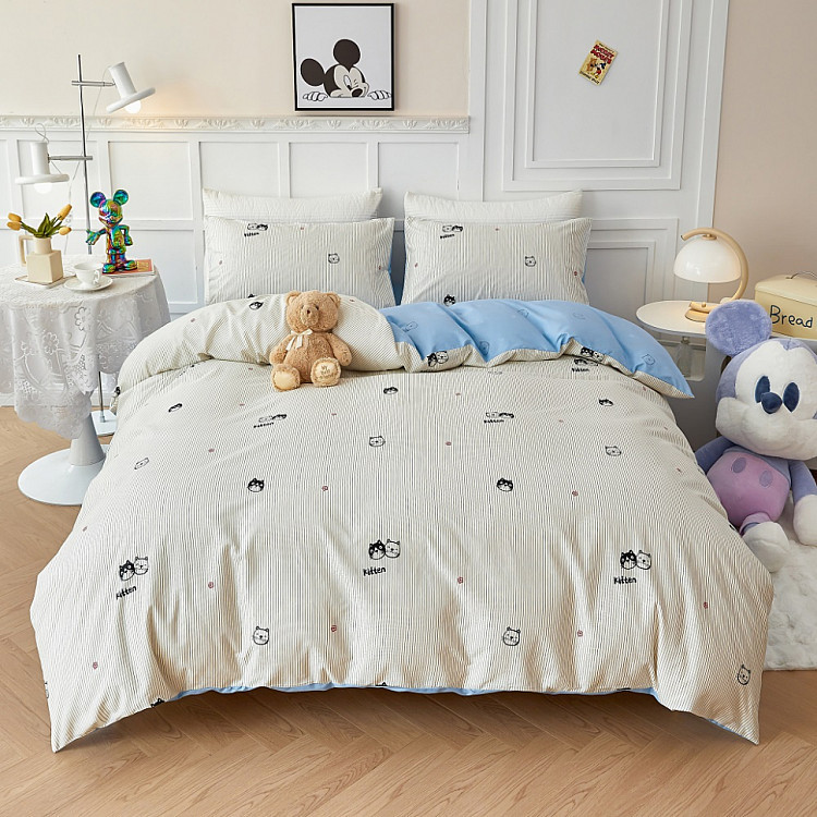 Постельное белье из сатина TANGO kitten 70х70 (2шт) 2-спальное