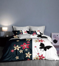 Постельное белье из микросатина TANGO DREAM FLY DF-252-50 50х70 (2шт) семейное