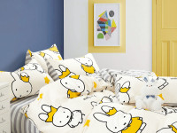 Постельное белье из твил-сатина TANGO miffy 50х70 (2шт) 2-спальное