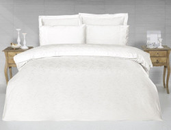 Постельное белье из жаккарда с кружевом KARVEN N166-J1-V1 50х70 (4шт)