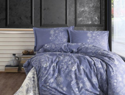 Постельное белье из ранфорса KARVEN N023/1 NALA BLUE V-2 50х70 (2шт) евро