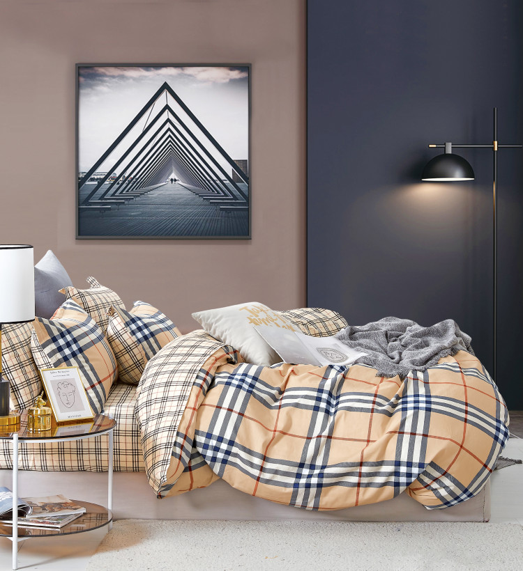 Постельное белье из твил-сатина TANGO барбарис 50х70 (2шт) 2-спальное