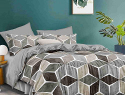 Постельное белье из сатина АЛЬВИТЕК CA-7-737 50х70 (2шт), 70х70 (2шт) семейное