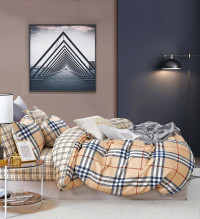 Постельное белье из твил-сатина TANGO барбариска 50х70 (2шт) 2-спальное