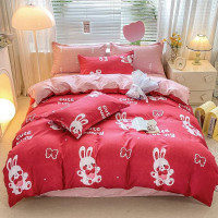 Постельное белье из микросатина TANGO зайчик 50х70 (1шт), 70х70 (1шт) 1,5-спальное