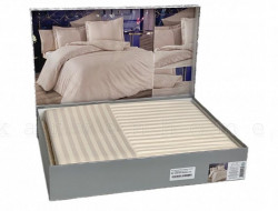 Постельное белье из бамбука KARVEN N065 BELLA бежевое 50х70 (4шт) евро