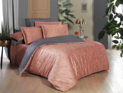 Постельное белье из сатина де люкс SAREV 300TC N082 ORLINA V4-TABA 50х70 (4шт) евро