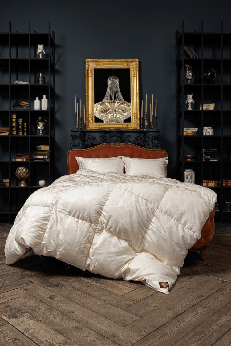 Одеяло кассетное GERMAN GRASS SILK DOWN GRASS 150х200 теплое