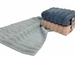 Набор полотенец махровых хлопковых KARVEN MICRO COTTON PREMIUM HS983 EZGI-3 90х150 (3шт)