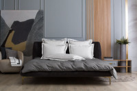 Комплект наволочек из египетского хлопка GERMAN GRASS с узкой отделкой Alpine Graphite Allure Grass 70х70 (2шт)