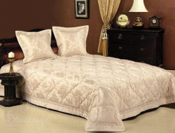 Покрывало с наволочками из жаккарда ASABELLA 311-2BL 270х270