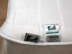 Наматрасник стеганый из хлопка ANNA FLAUM ZART KOLLEKTION 90х200