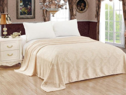 Плед однотонный из микрофибры с тиснением АЛЬВИТЕК ВЕНЕЦИЯ 062-pv 150х200