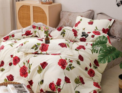 Постельное белье из твила TANGO алое великолепие 50х70 (1шт), 70х70 (1шт) 1,5-спальное